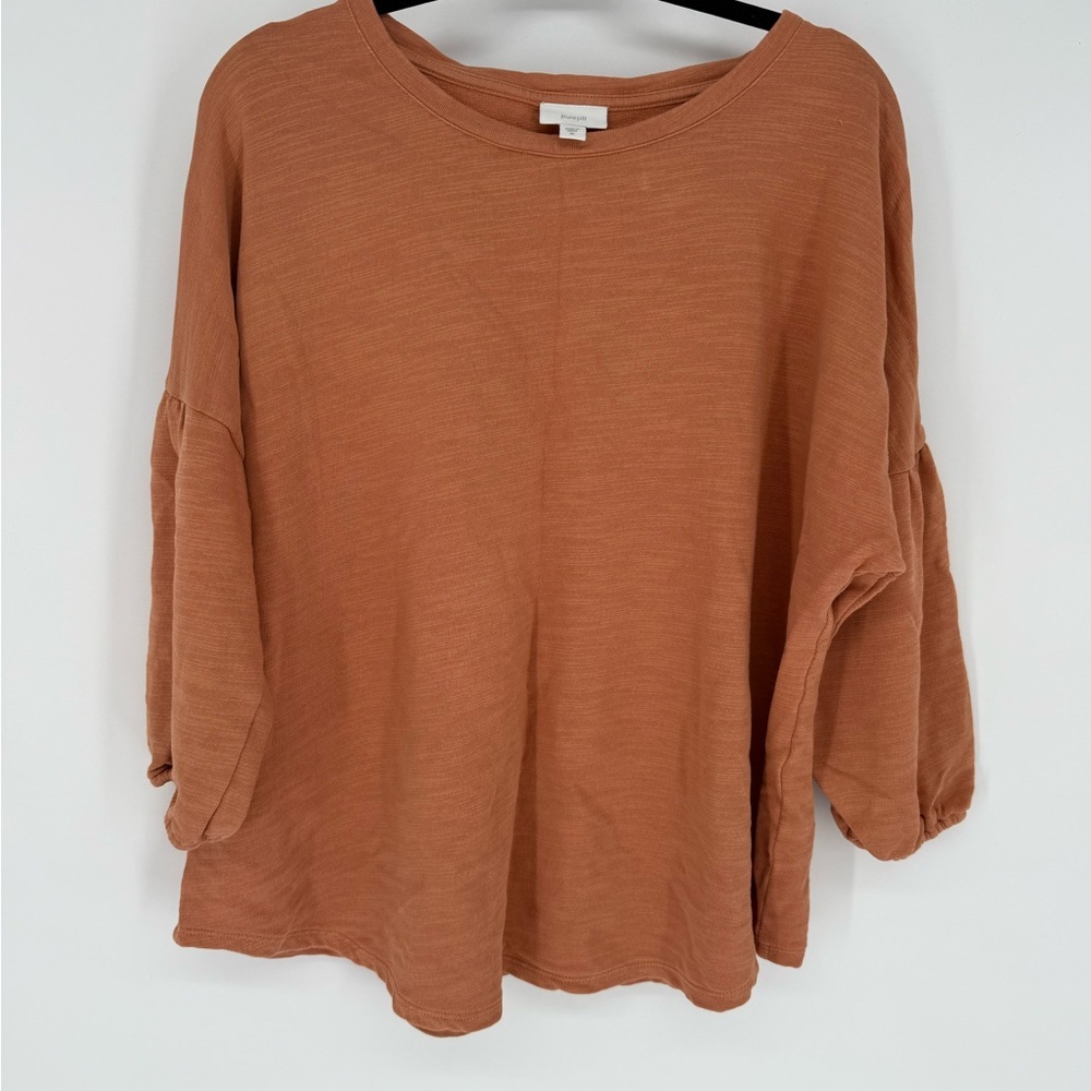 Elegant Rust Blouse
